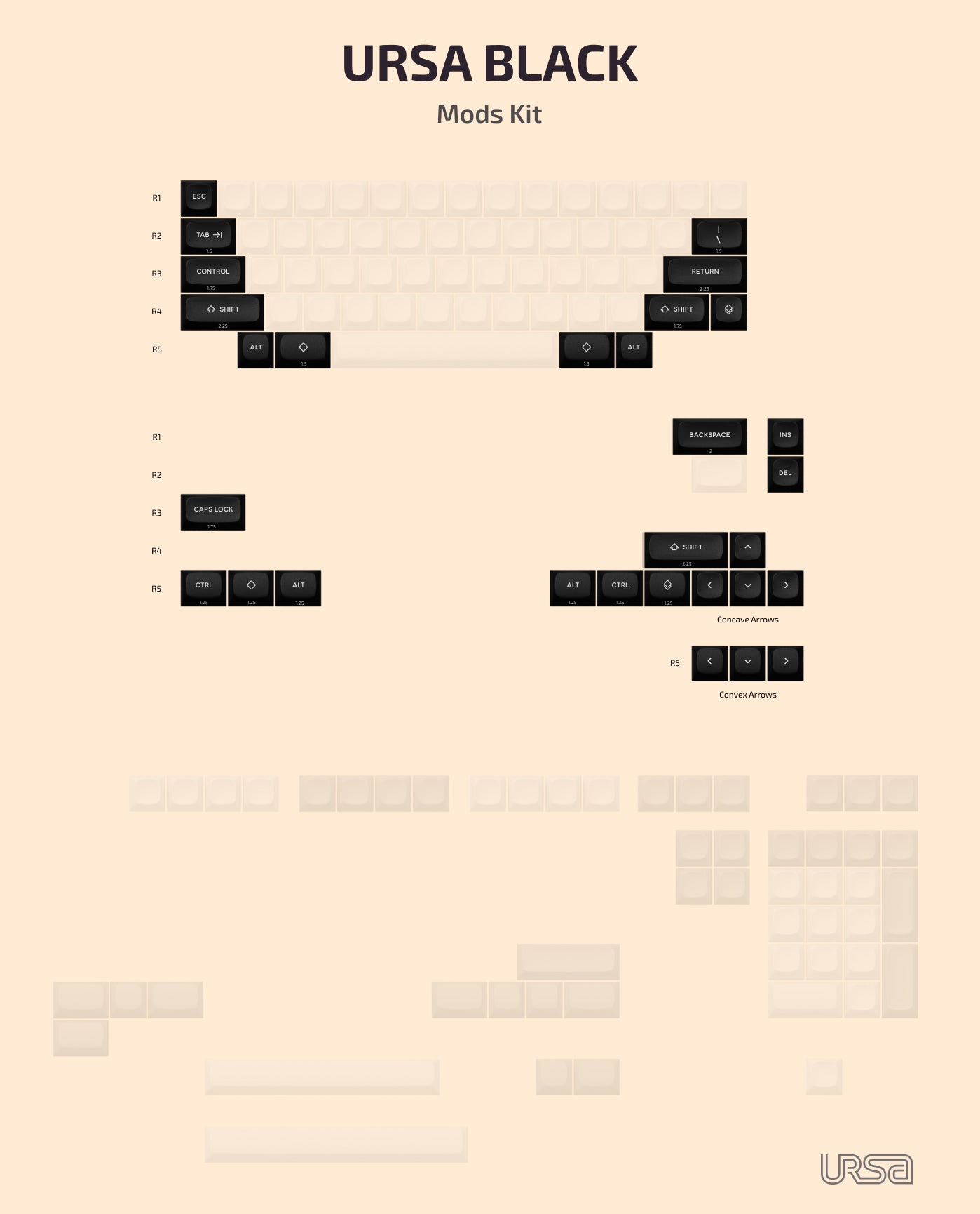 URSA Keycaps