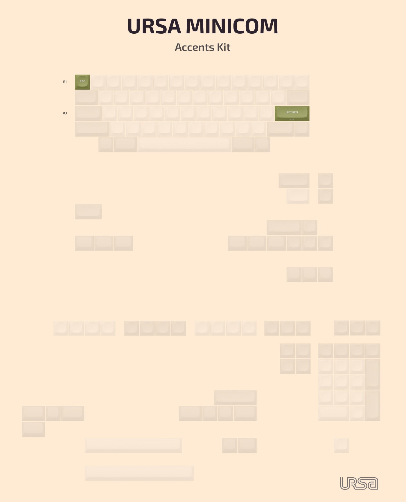 URSA Keycaps