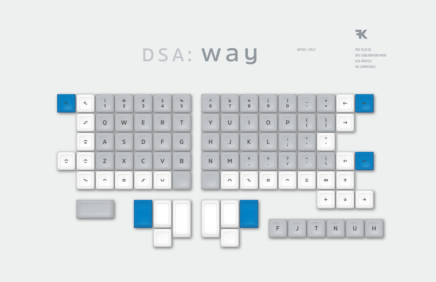DSA Way Blue