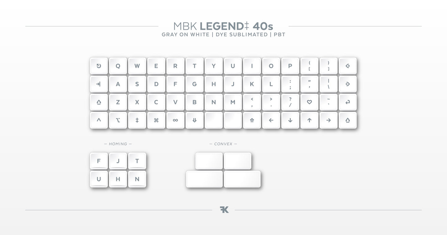 MBK Legend‡ 40s White