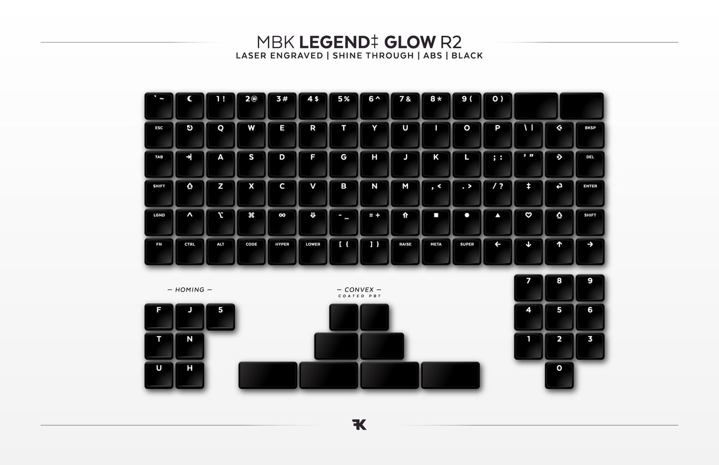 MBK Legend‡ Glow R2 Black