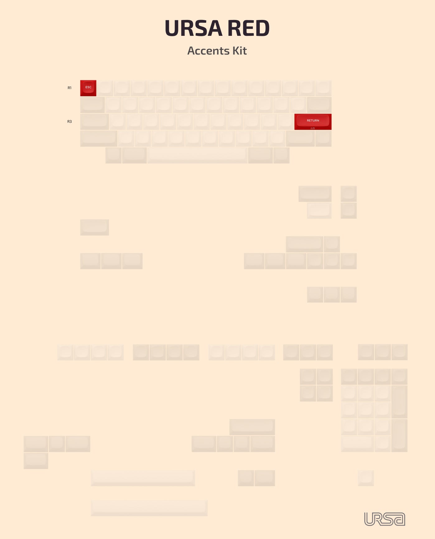 URSA Keycaps